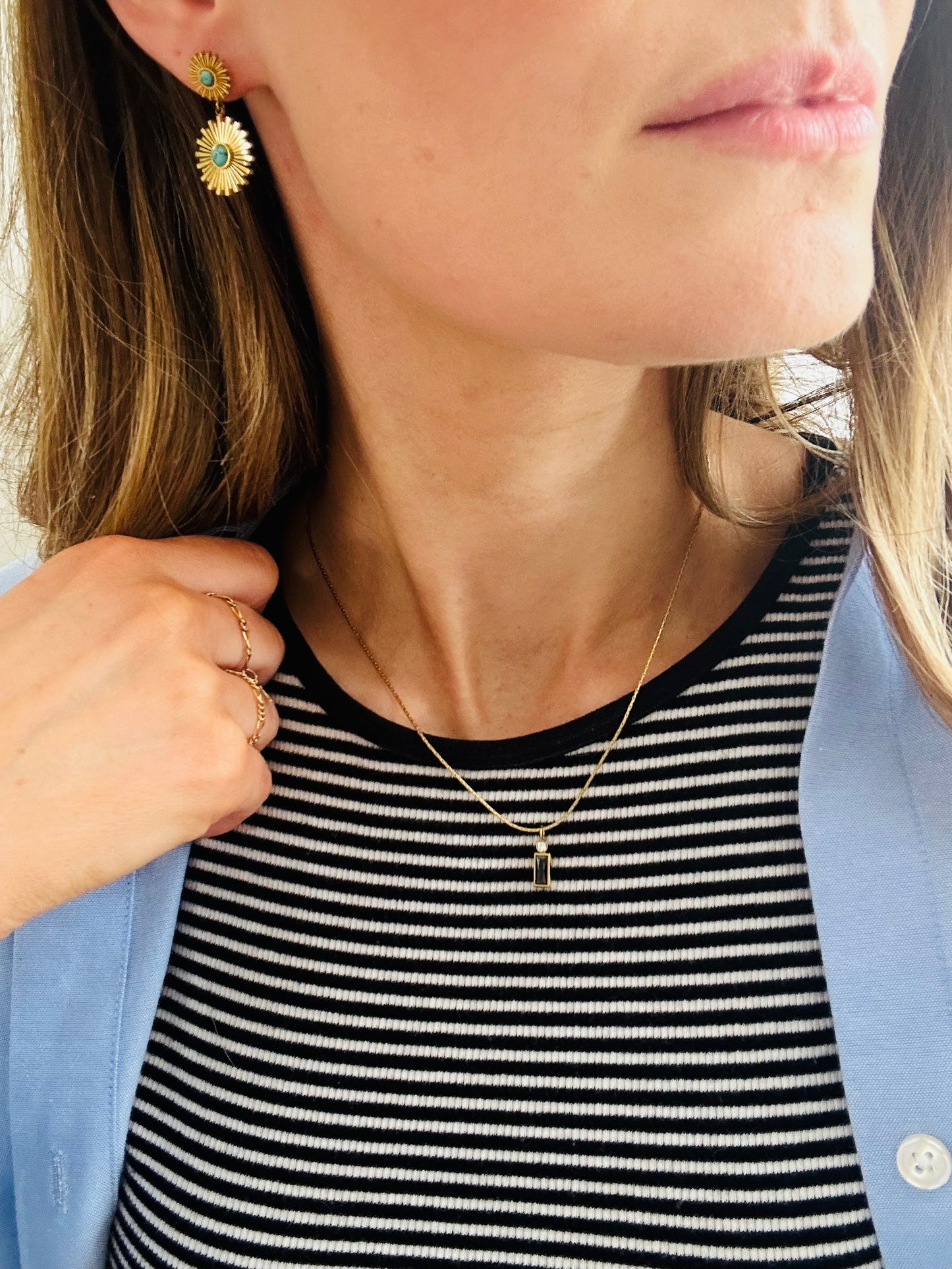 Art deco Myra necklace