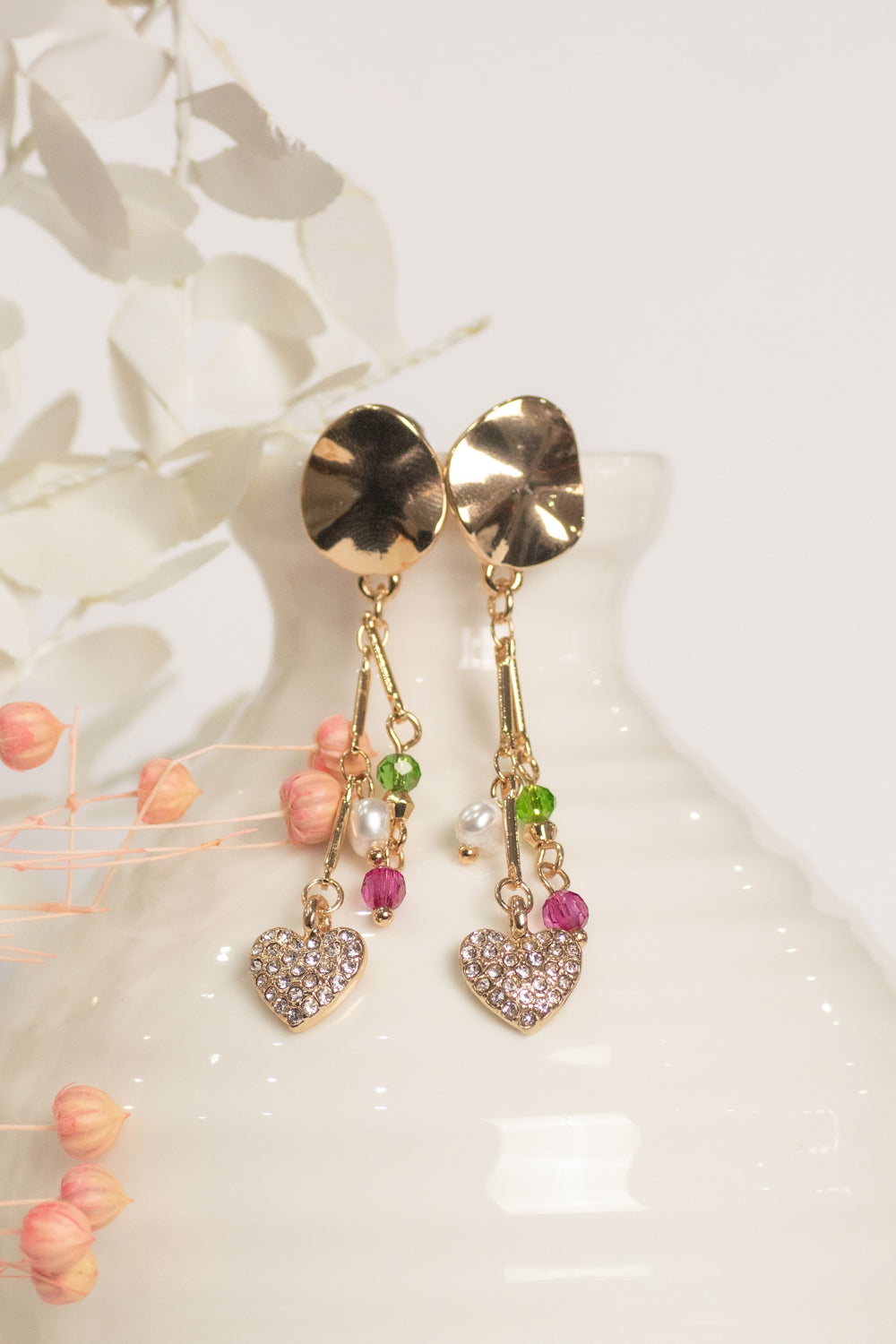 Summer fling earrings in gold