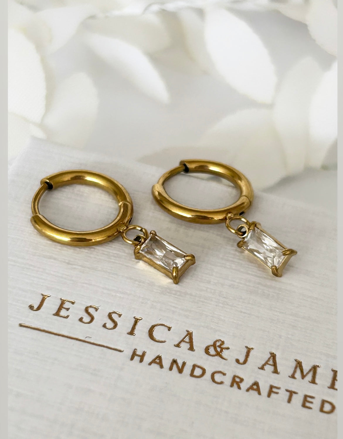 Huggie hoop earrings