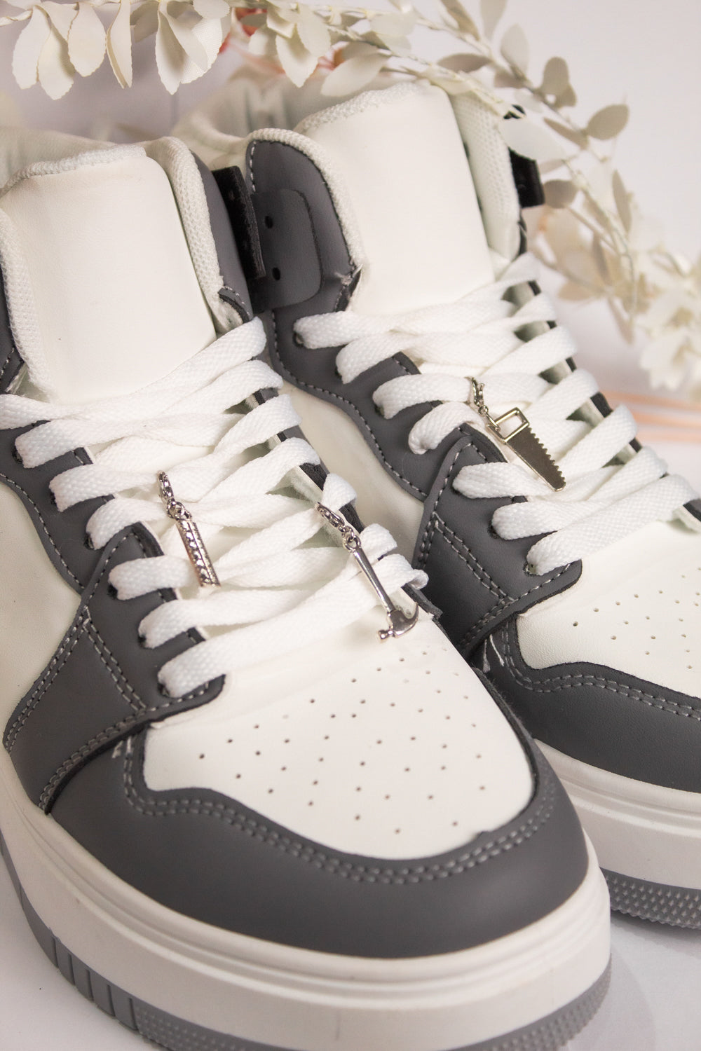 DIY lover shoe Charm pack | Silver Charms for Trainers | Cute shoe accessories