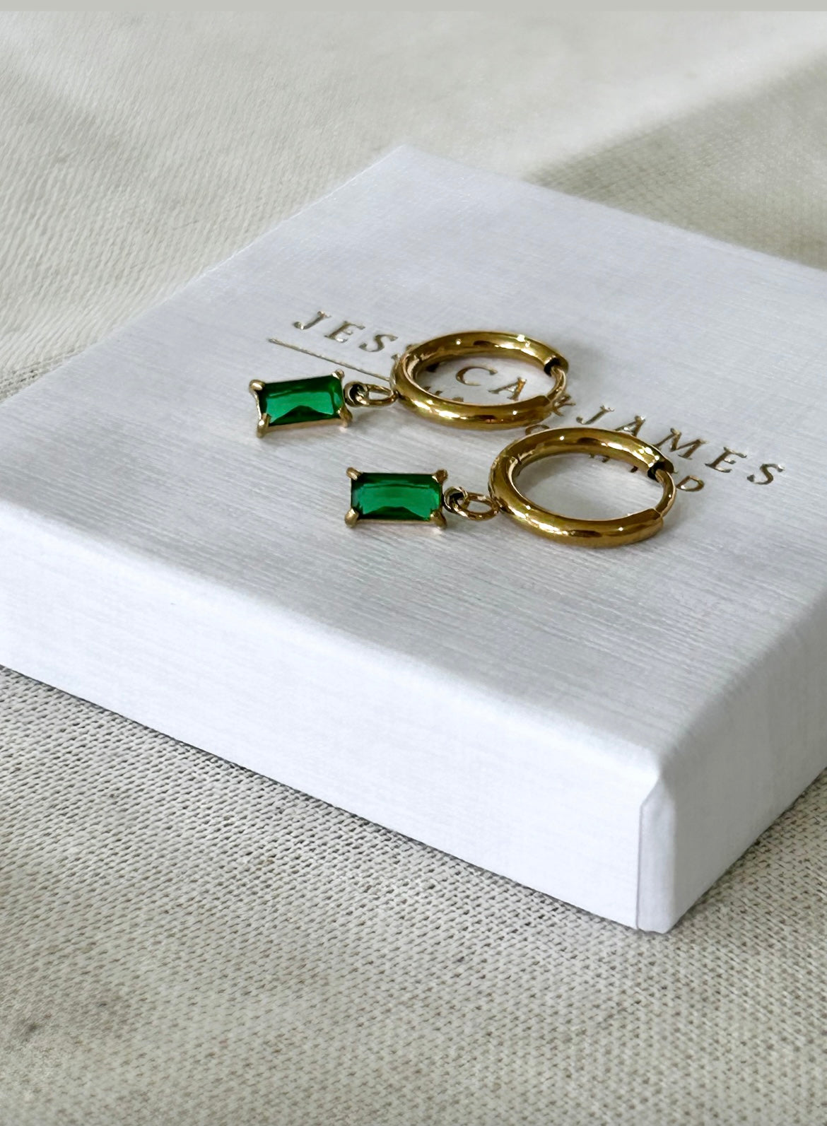 Huggie hoop earrings