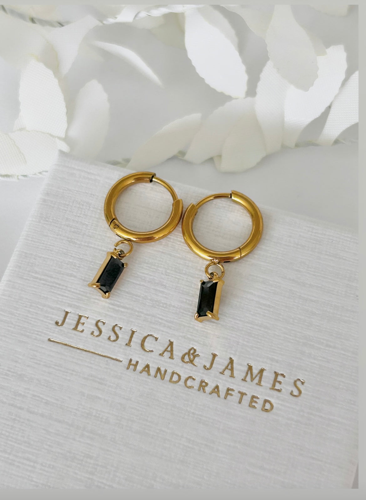 Huggie hoop earrings