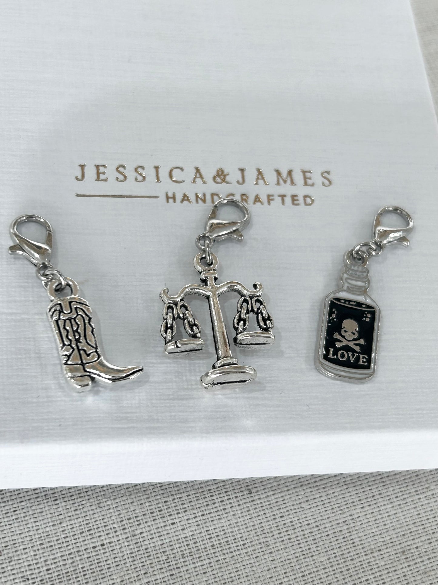 The scales of justice shoe Charm pack | Silver Charms for Trainers | Cute shoe accessories