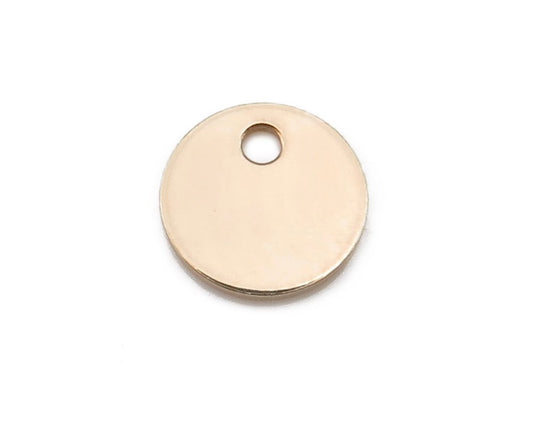 Gold Filled Charm - Personalised
