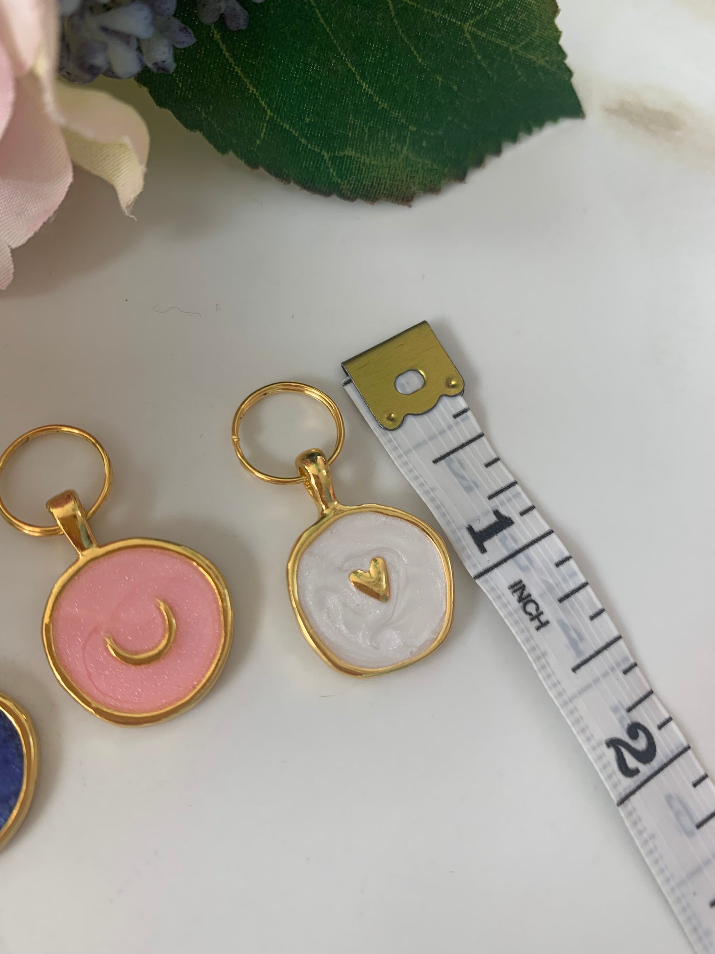 Enamel collar charm - Pet ID tag
