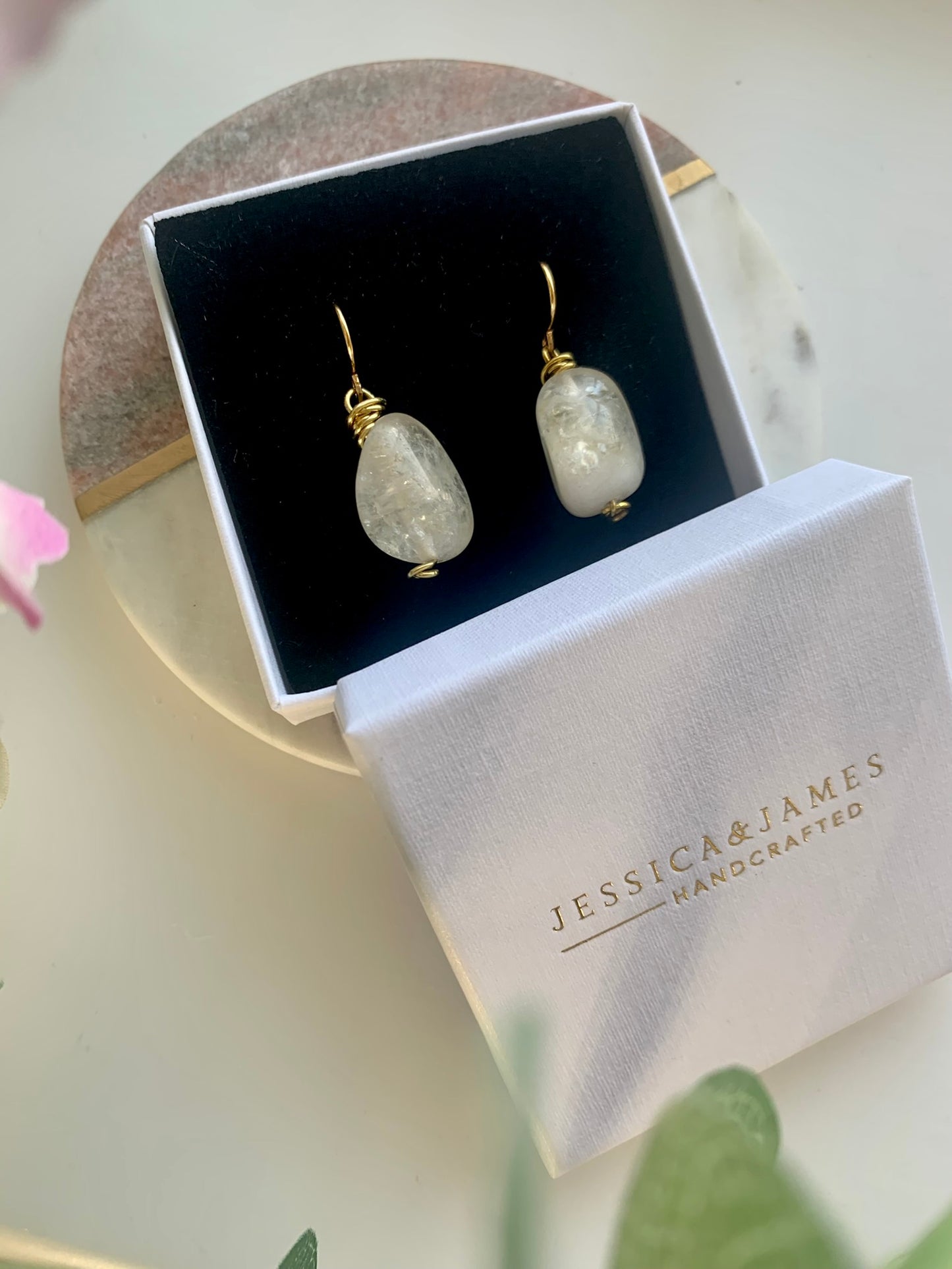 Citrine 18 carat Gold Filled Earrings