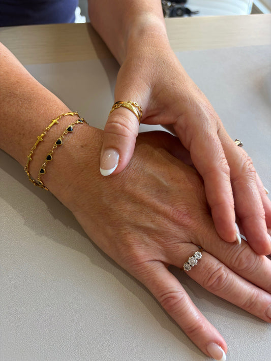 Permanent welded bracelet ashbourne
