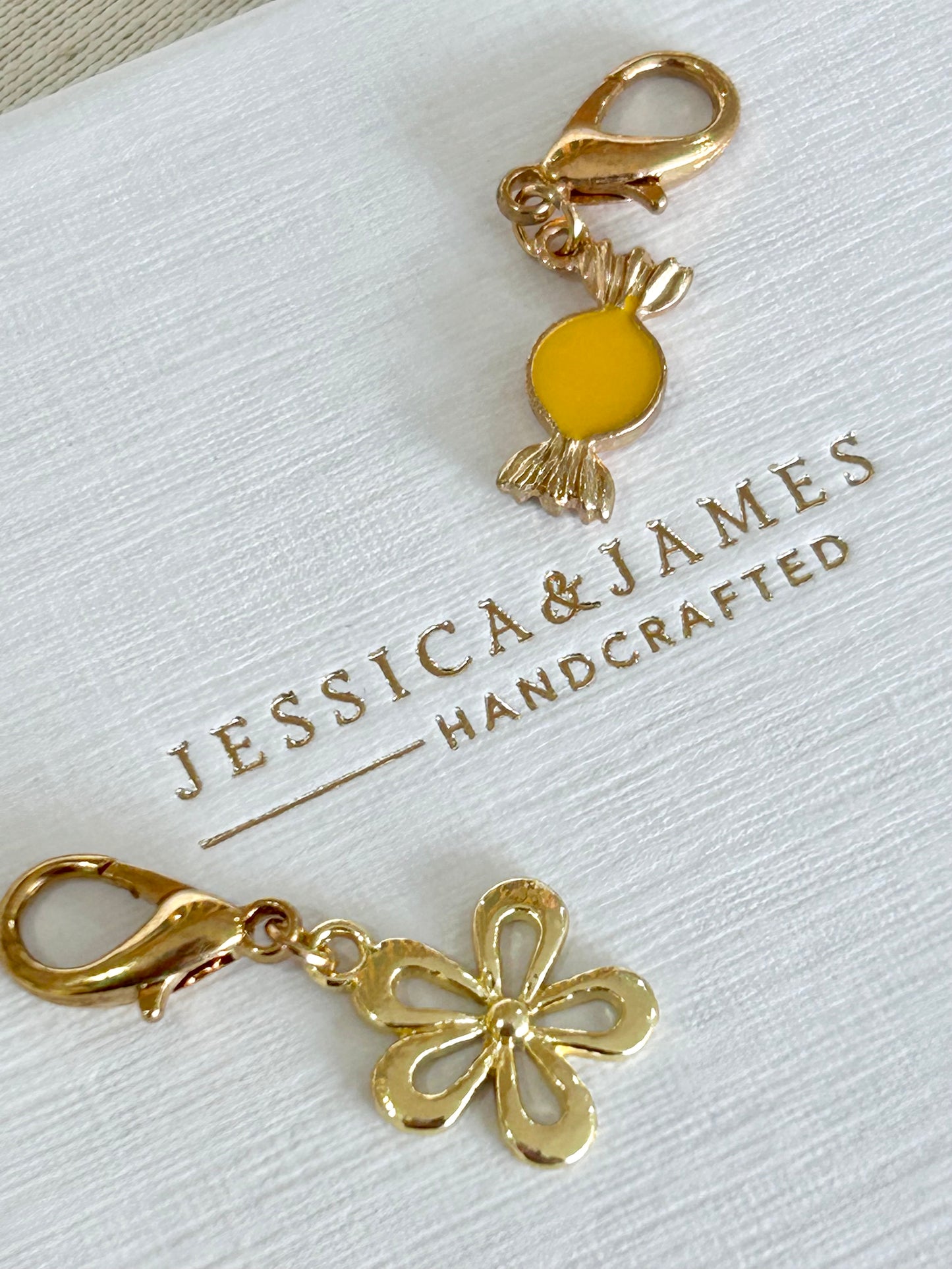 Pretty Sweet shoe Charm pack | Gold Charms for Trainers | Cute shoe accessories