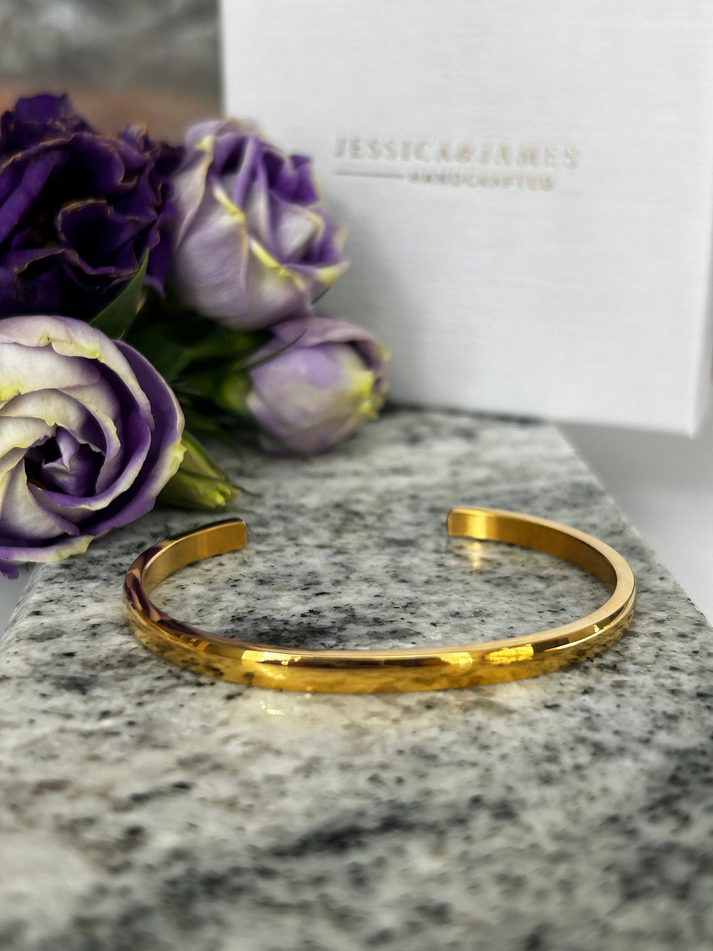 Gold Cuff Bangle