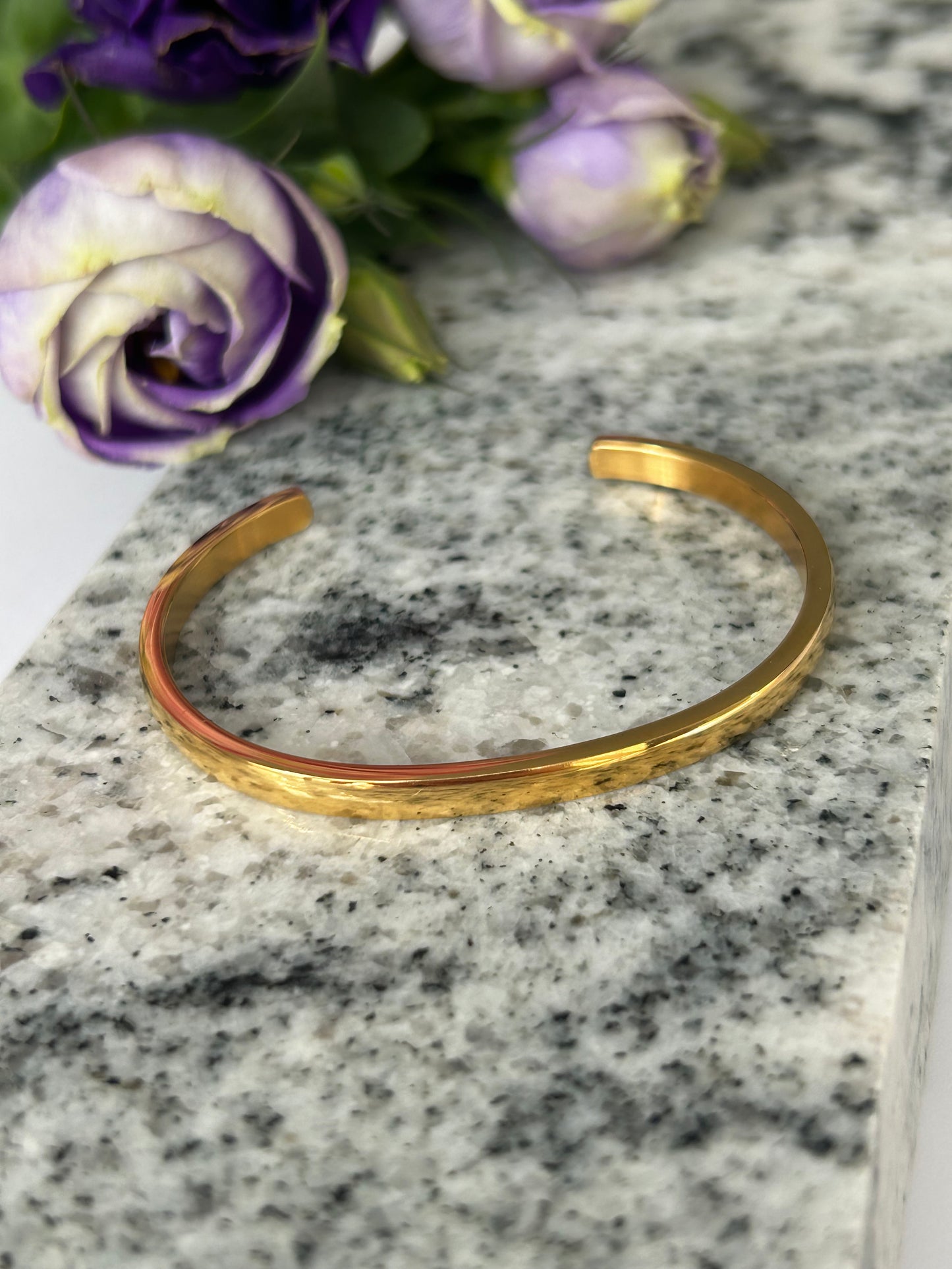 Gold Cuff Bangle