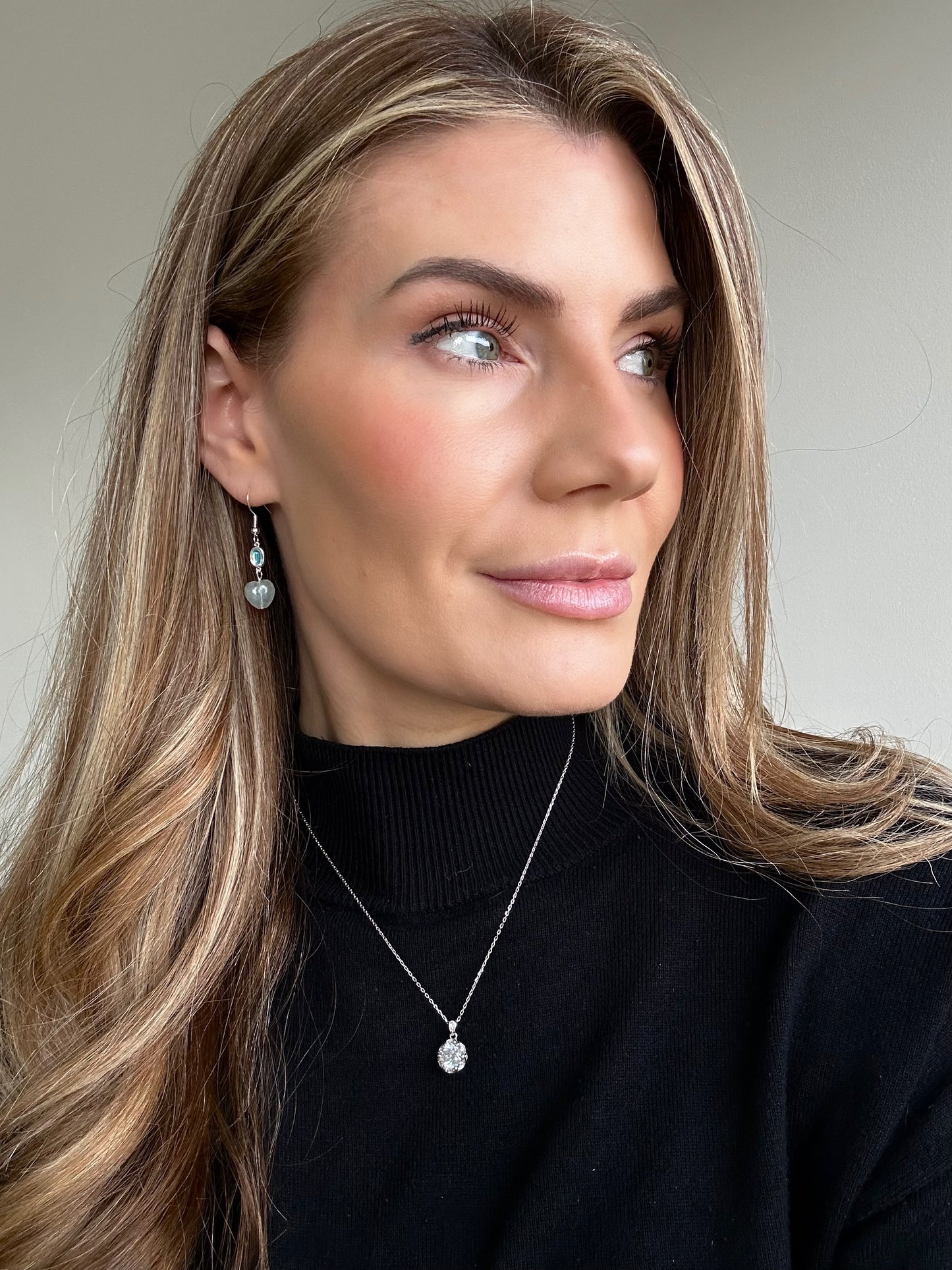 Vintage inspired sterling Silver necklace