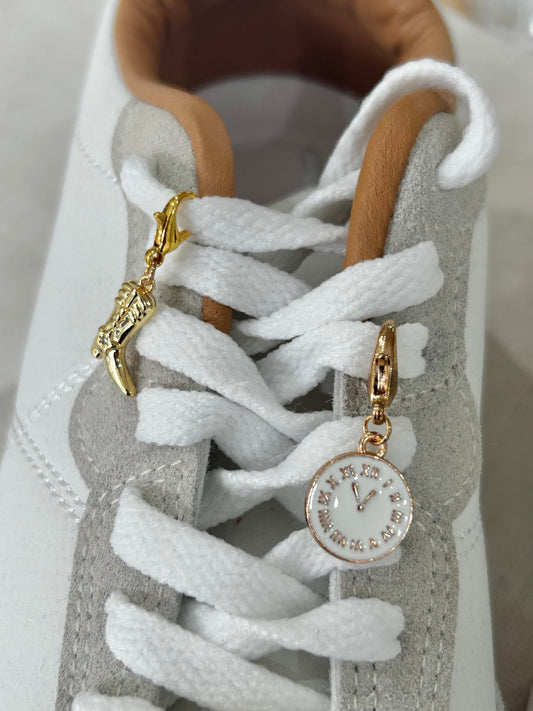 Cowboy Time shoe charm pack | Gold Charms for Trainers | Cute shoe accessories